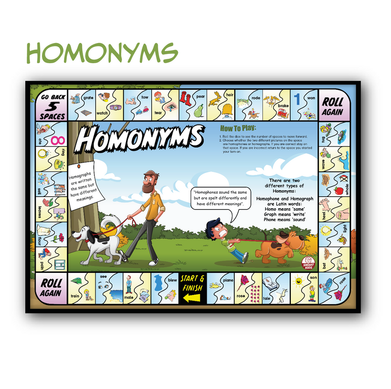 Mighty Morphemes Board Games